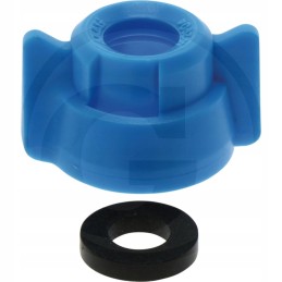 Arag bajonetinė veržlė 12 8mm mėlyna