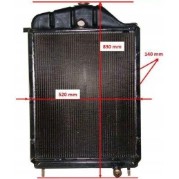 Varinis radiatorius 1212 b turbo mažesnės galios 6 cyl c385