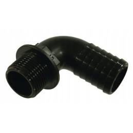 Žarnos jungtis 90 išorinis sriegis 52 mm 2