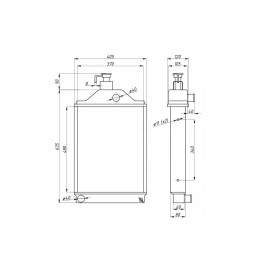Varinis radiatorius mf4 rm 1876606m4