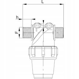 Slėgio filtras 80-100 litrų arag 3222033