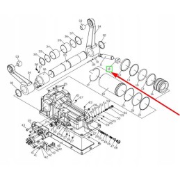 Tb3c551010015 keltuvo stūmoklio rutulinė sėdynė