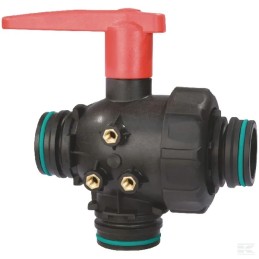 3 krypčių rutulinis vožtuvas su plėtiniu 45524446a