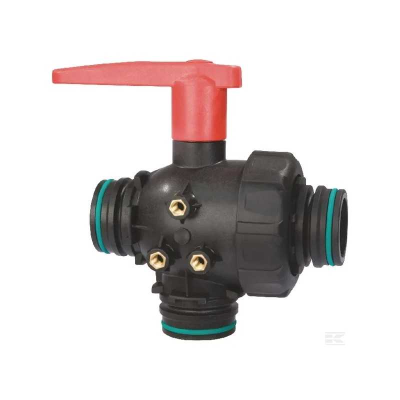 3 krypčių rutulinis vožtuvas su plėtiniu 45524446a