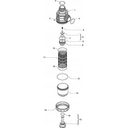 Siurbimo filtras 100 160 l t6