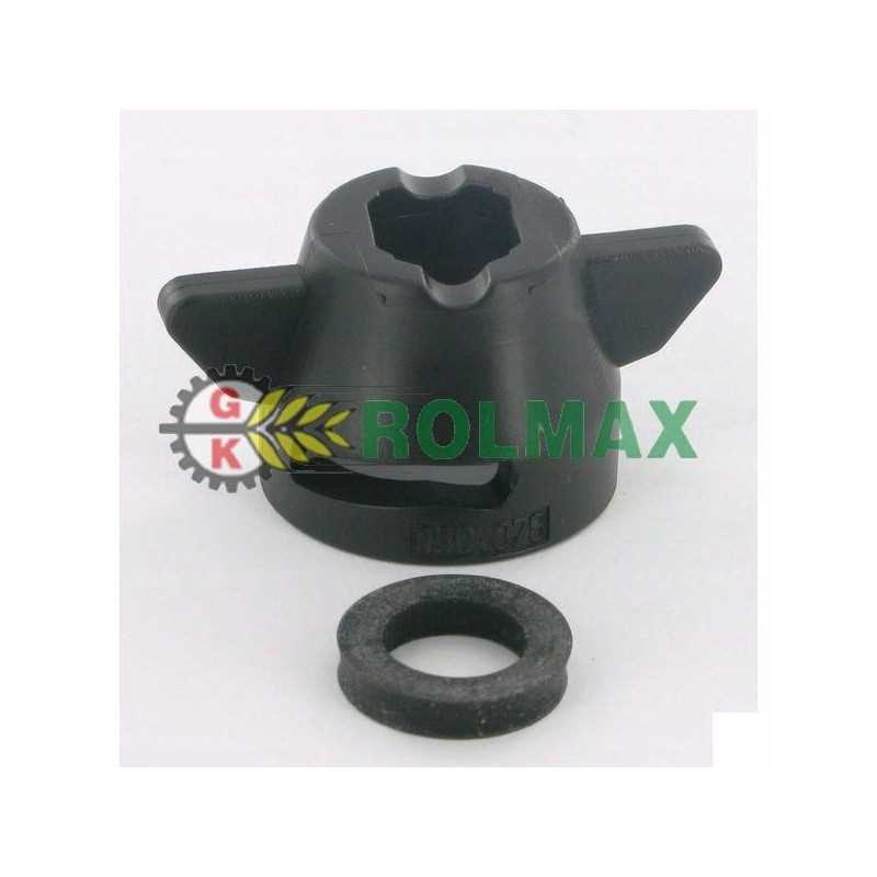 Purškimo dangtelis 8mm juodas Lechler 0900785600401