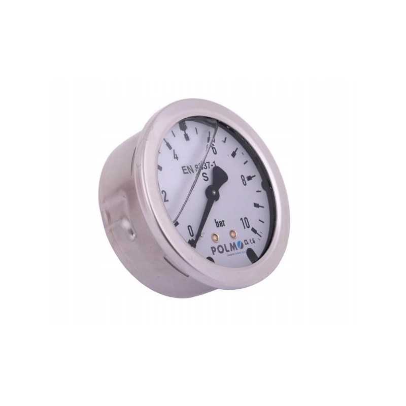 Glicerino manometras m63 0 10 bar galinis jungtis