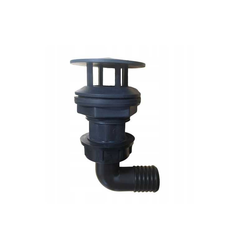 Siurbimo vamzdis oe 25mm su 90o alkūne
