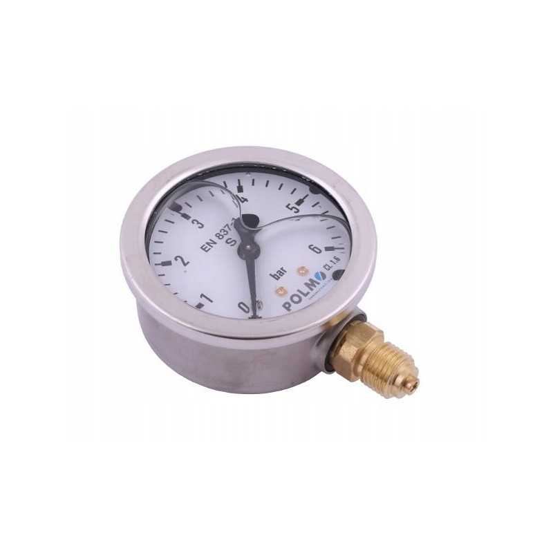 Glicerino manometras m63 0 6 bar dugno jungtis g