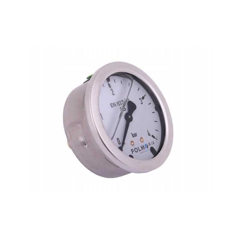 Glicerino slėgio matuoklis m63 0 4 bar galinė jungtis g