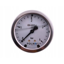 Glicerino slėgio matuoklis m63 0 4 bar galinė jungtis g