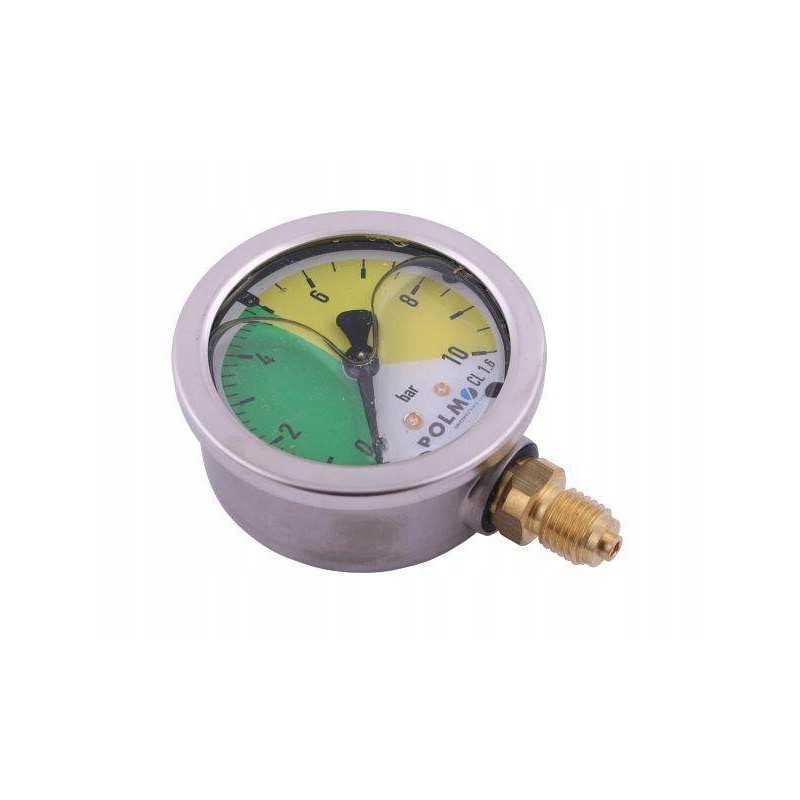 Glicerino manometras m63 0 10 bar sriegis m12x1 5 o