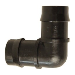 25 mm vienodo praėjimo purkštuvo alkūnė