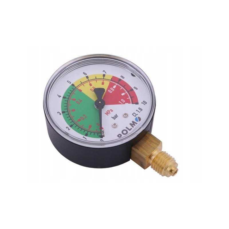 Sauso slėgio matuoklis m63 0 10 m12x1 5 polmo purkštuvas