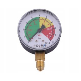 Sausas manometras m63 0 10 bar 1mpa sriegis m12x1 5 iki