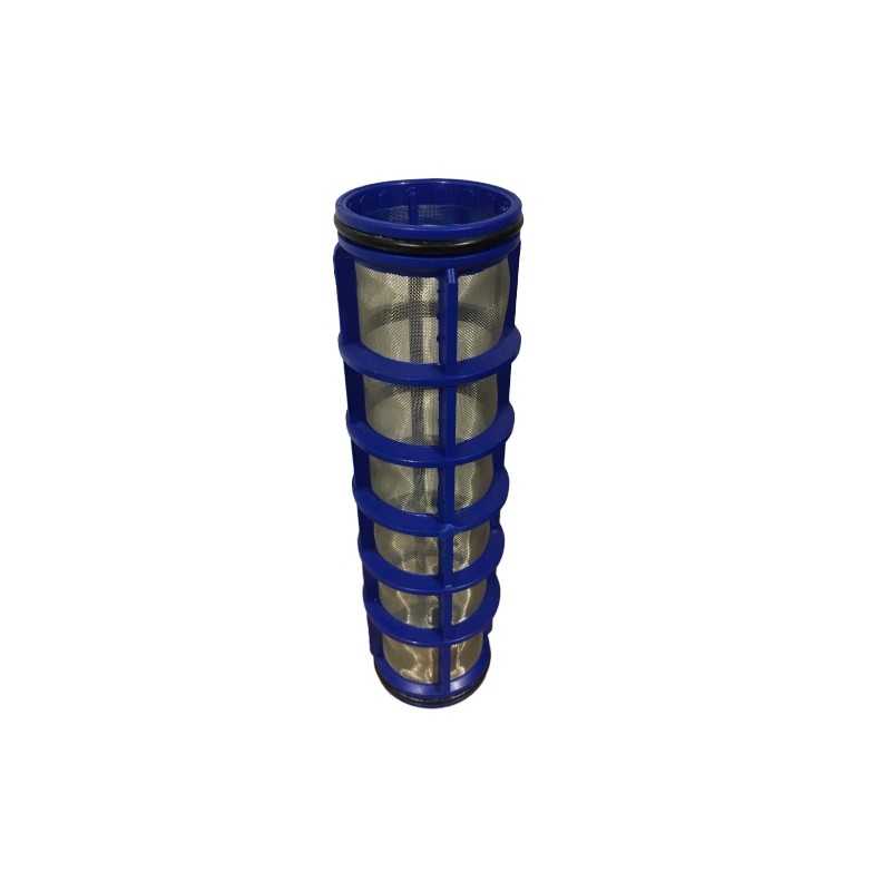 Išmetimo filtro įdėklas 58x210 mėlynas 50 akių