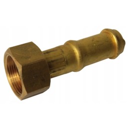 Žarnos antgalis fi 12mm žalvaris, žalvarinis sriegis m26x1 5