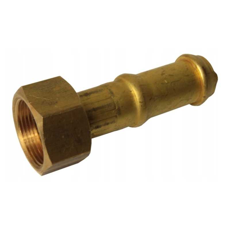 Žarnos antgalis fi 12mm žalvaris, žalvarinis sriegis m26x1 5