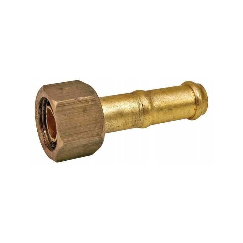 Tiesi žalvario siurblio jungtis fi 13mm 6500400522951