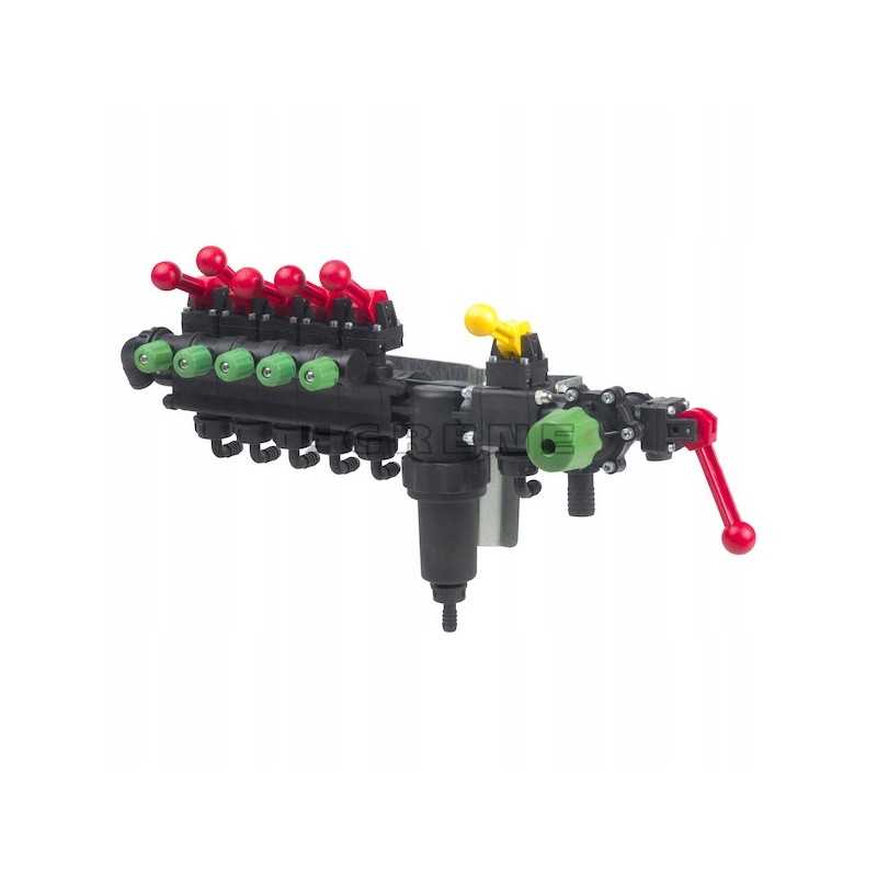 Purkštuvo skirstytuvas, valdantis Fermo 5 sekcijas