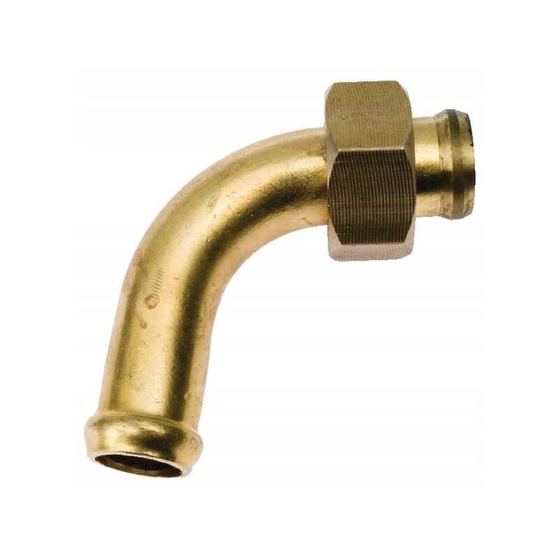 Žalvarinis siurblio alkūnė 25mm 65004034000060