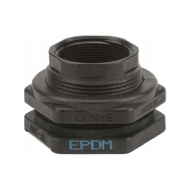 Flanšas jungia 2 moteriškus npt prie bako