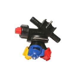 Pasukama purkštuvo galvutė su vožtuvu