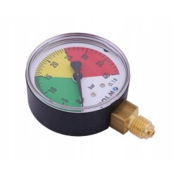 Sausas manometras m63 0 40 bar sriegis m12x1 5 apatinis p