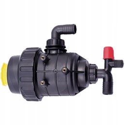 Siurbimo filtras su atjungimo vožtuvu, skersmuo 50