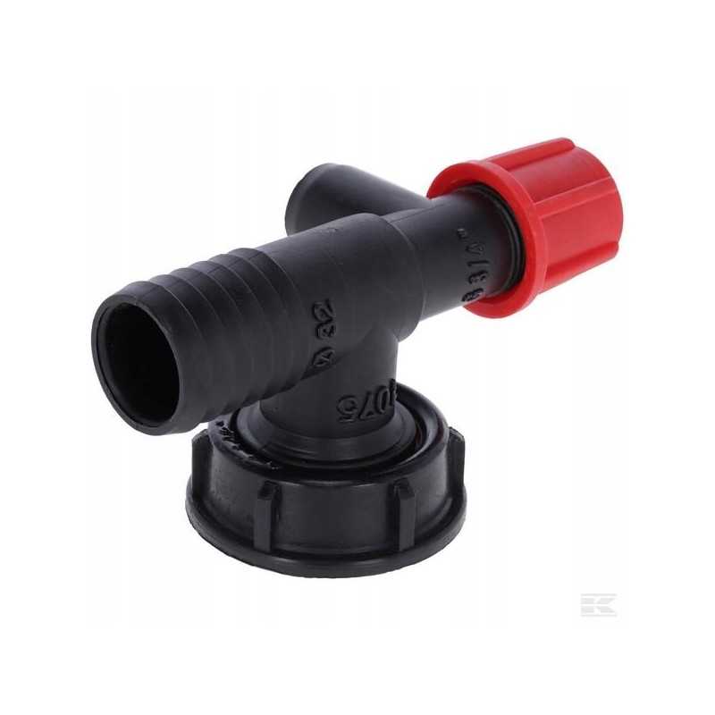 Purkštuvo išleidimo vožtuvas