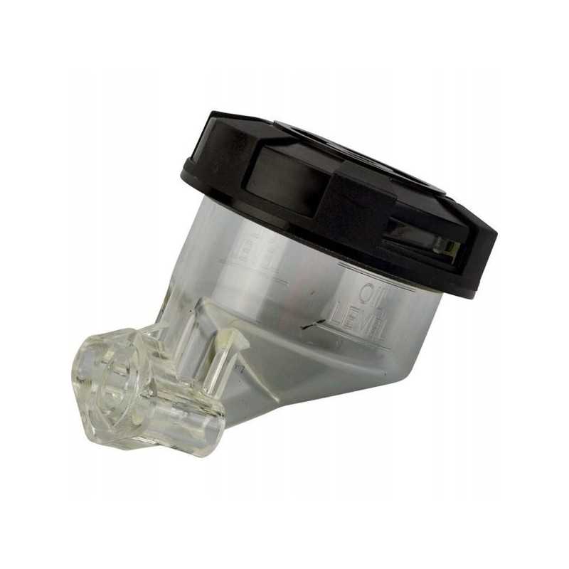 Išpūtimo siurblio alyvos bakas