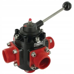 Rutulinis vožtuvas 4 5 krypčių 1 1 2 polmac