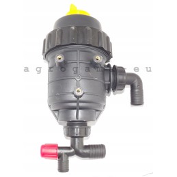 Apatinis purkštuvo įsiurbimo filtras, skersmuo 25, vožtuvas nt