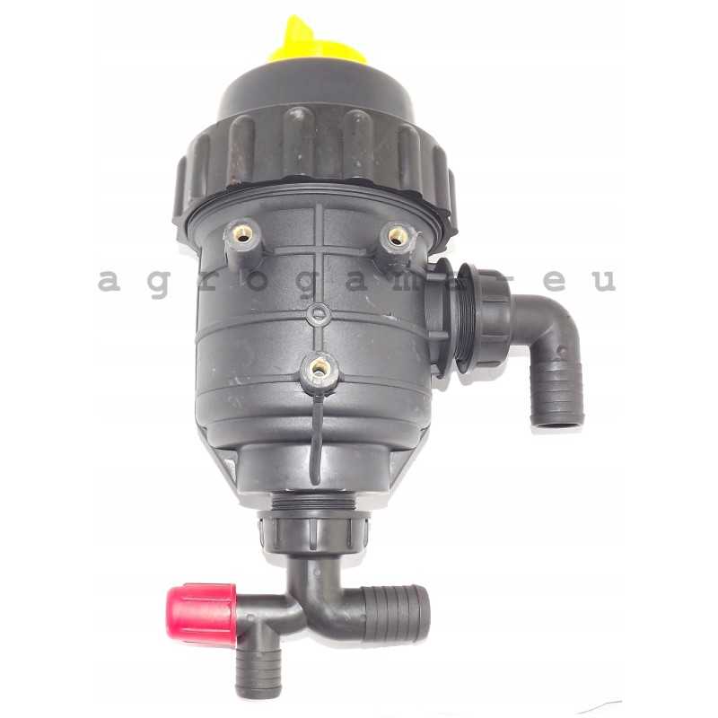 Apatinis purkštuvo įsiurbimo filtras, skersmuo 25, vožtuvas nt