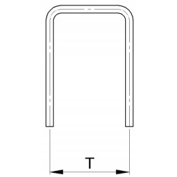 Šakės kaištis 1 1 2