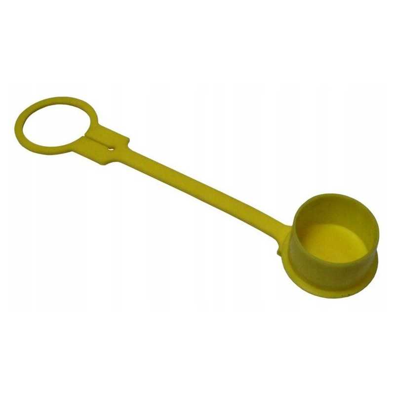 Stabdžių greitosios jungties kištuko dangtelis geltonas