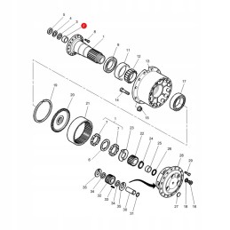 Tarpiklis sleeve massey ferguson 3903489m1 org