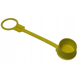 Stabdžių greitosios jungties kištuko dangtelis geltonas