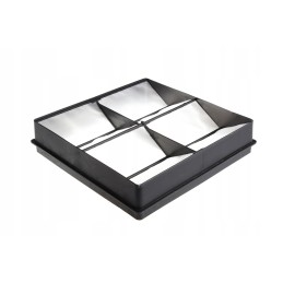 Purkštuvo siurbimo įrenginio vidurinis sietas