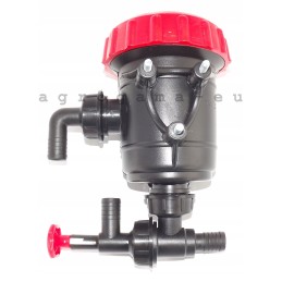 Apatinis purkštuvo siurbimo filtras, skersmuo 25, su vožtuvu