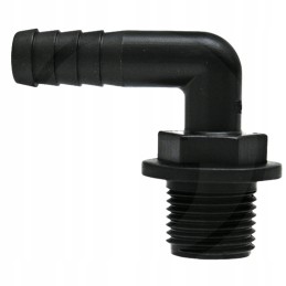 Žarnos jungties alkūnė fi20 su sriegiu 3 4 a