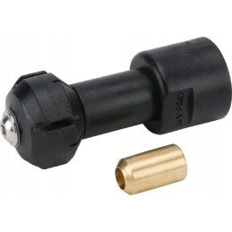 Išvalykite purkštukų agento baką