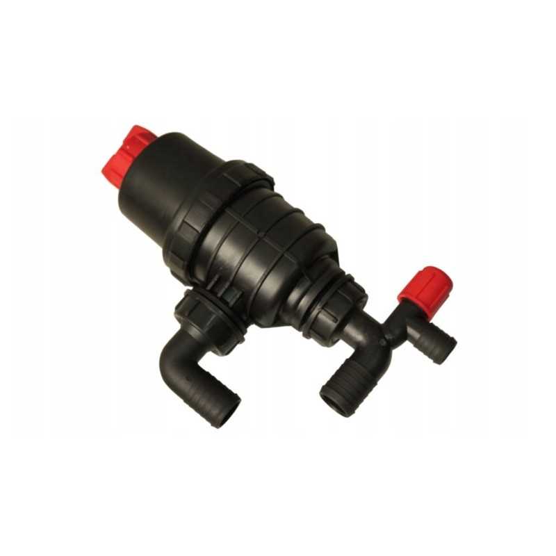 Mažas purkštuvo siurbimo filtras, 32mm jungtys