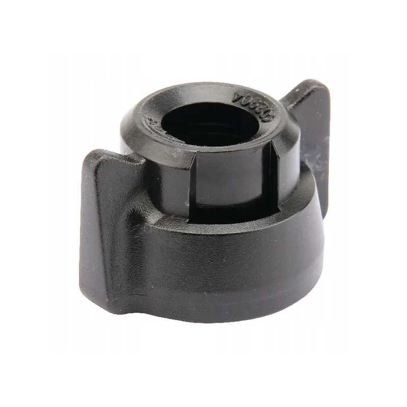 Juodas antgalio dangtelis, d 13mm