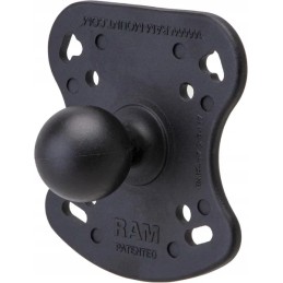 Tvirtinimo kronšteinas su guminiu kamuoliuku 1 5 rėmeliai