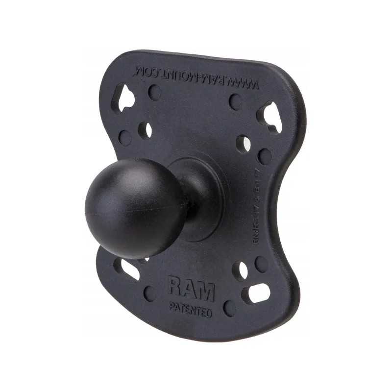 Tvirtinimo kronšteinas su guminiu kamuoliuku 1 5 rėmeliai