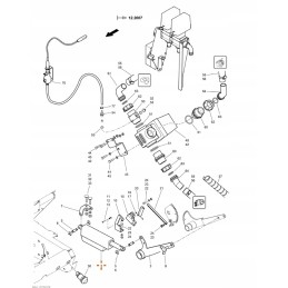 Amazone elektros variklis EA306 12v, prailginimas 130mm