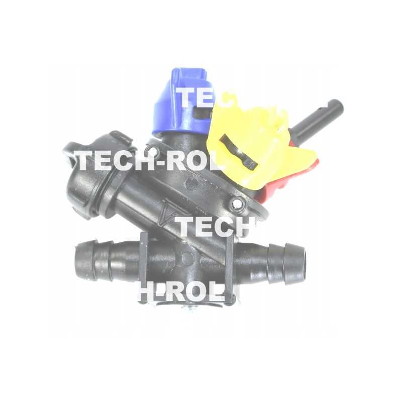 Triguba besisukanti galvutė su skyle RSM ir varžtais