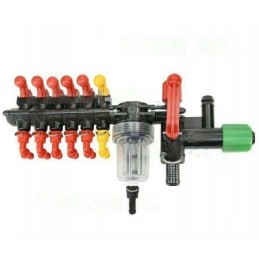 6 sekcijų Biard tipo skirstytuvas