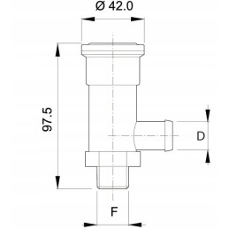 Apsauginis vožtuvas 13x3 8 bsp 459110 arag